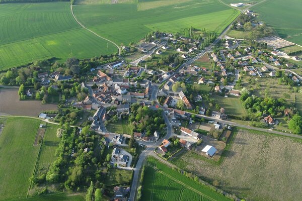 Le bourg de Civray